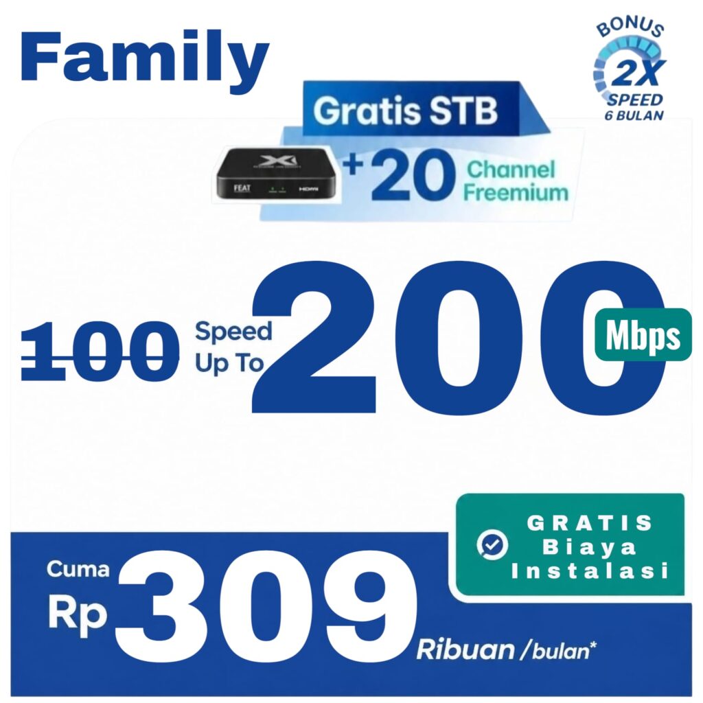 paket double speed xl satu