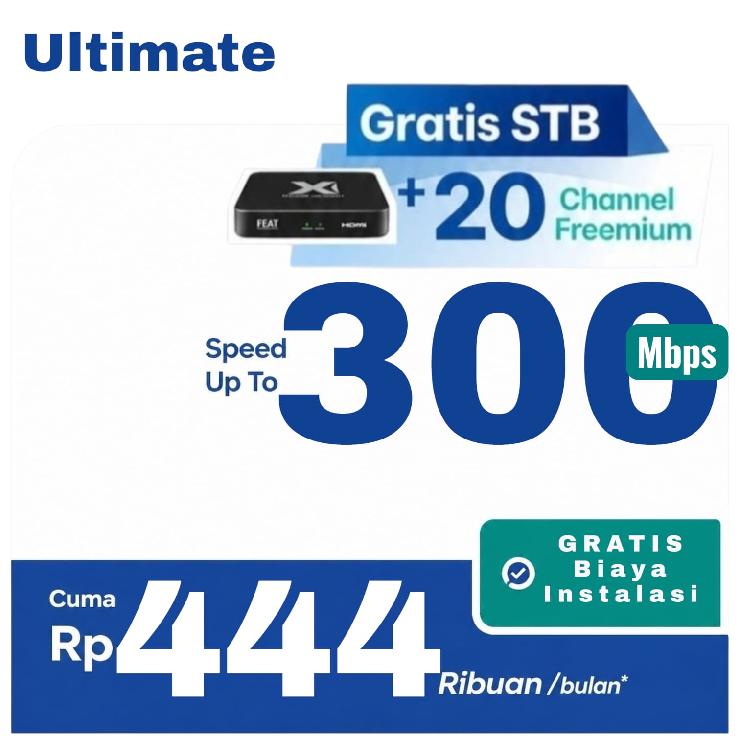 harga wifi xl satu 300 mbps