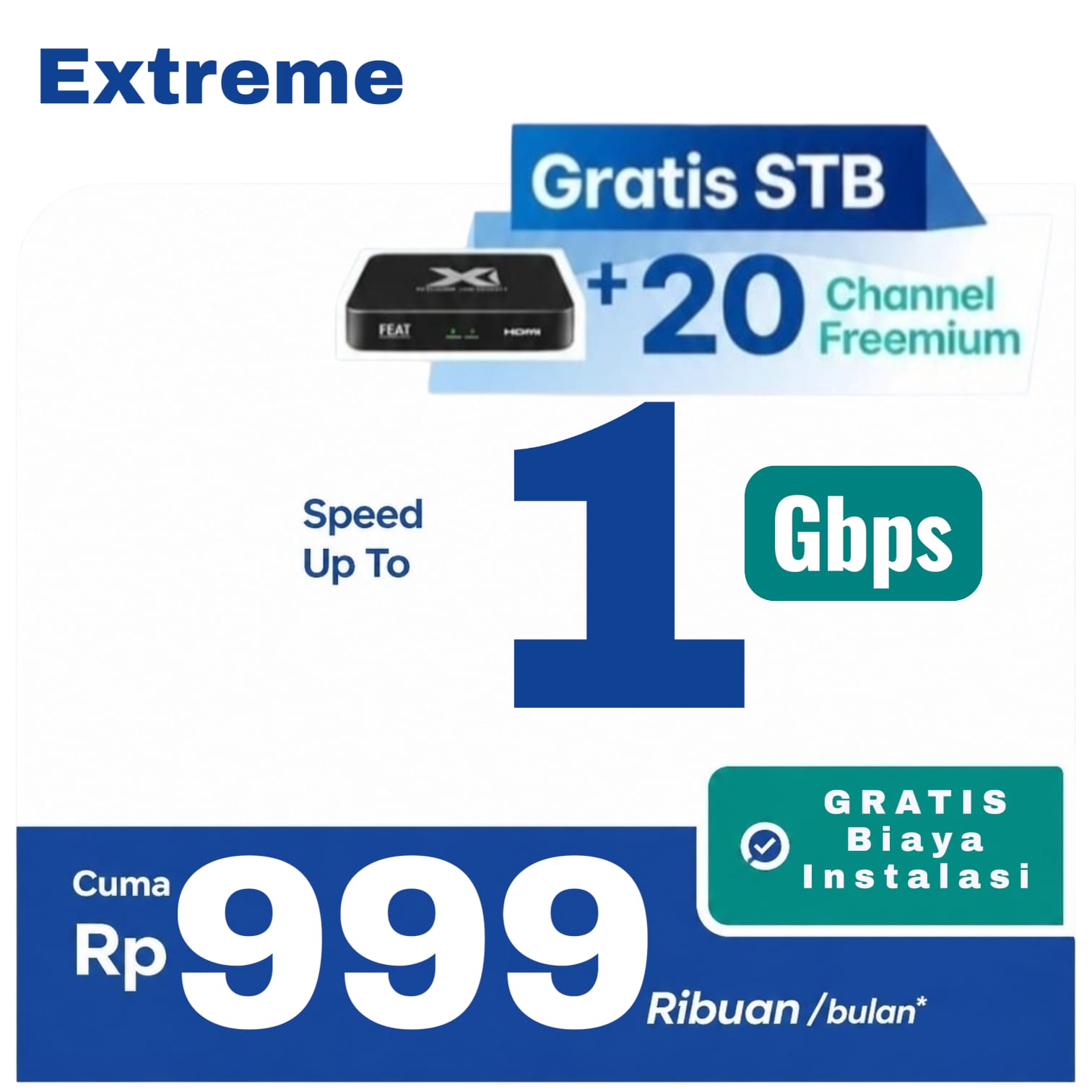 harga 1 gbps wifi xl satu