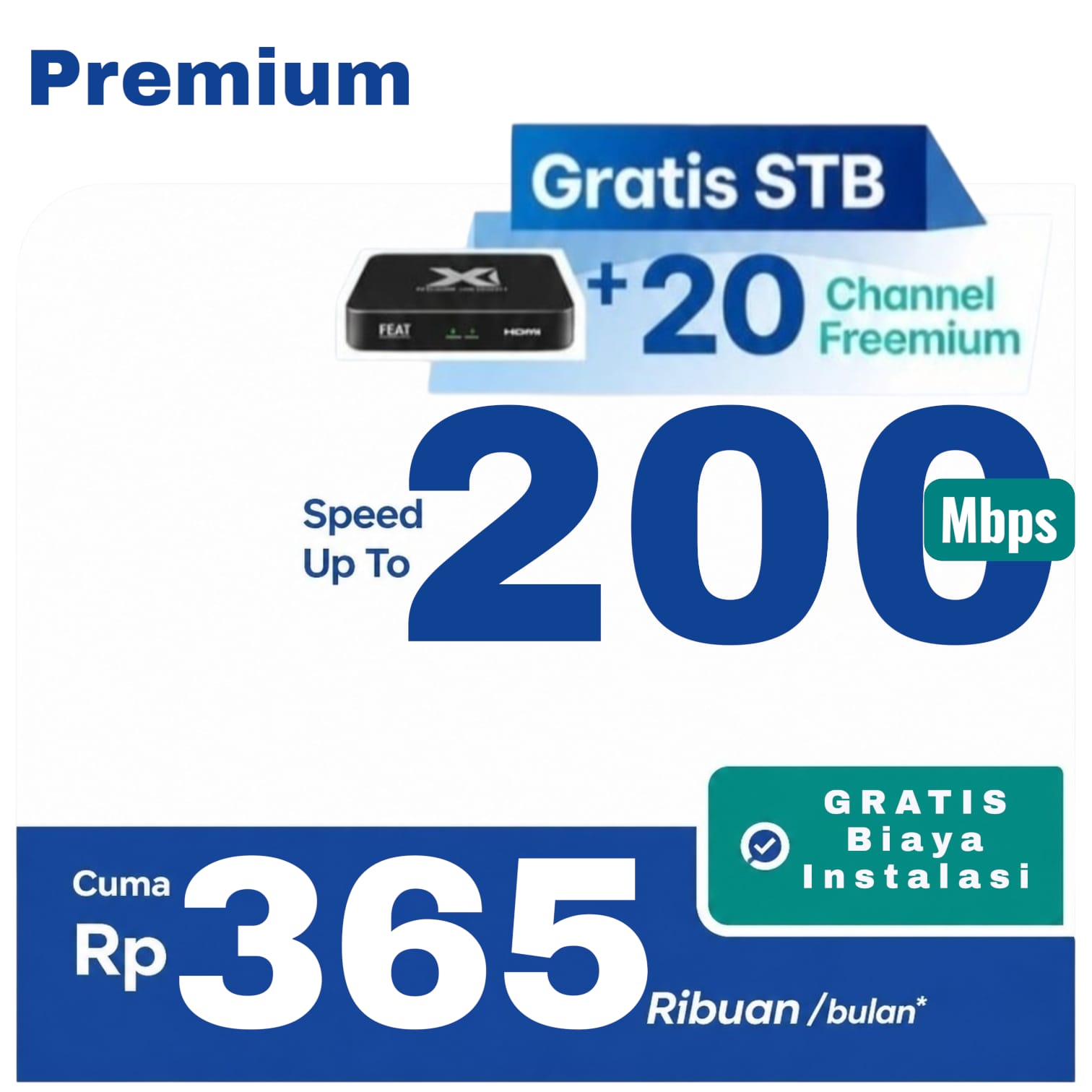 harga wifi xl satu 200 mbps