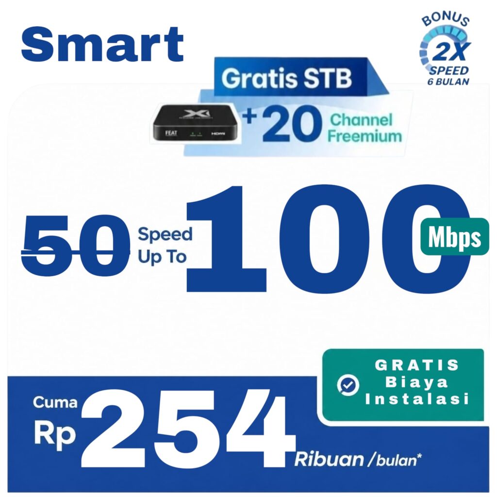 50 mbps gratis 100 mbs xl satu
